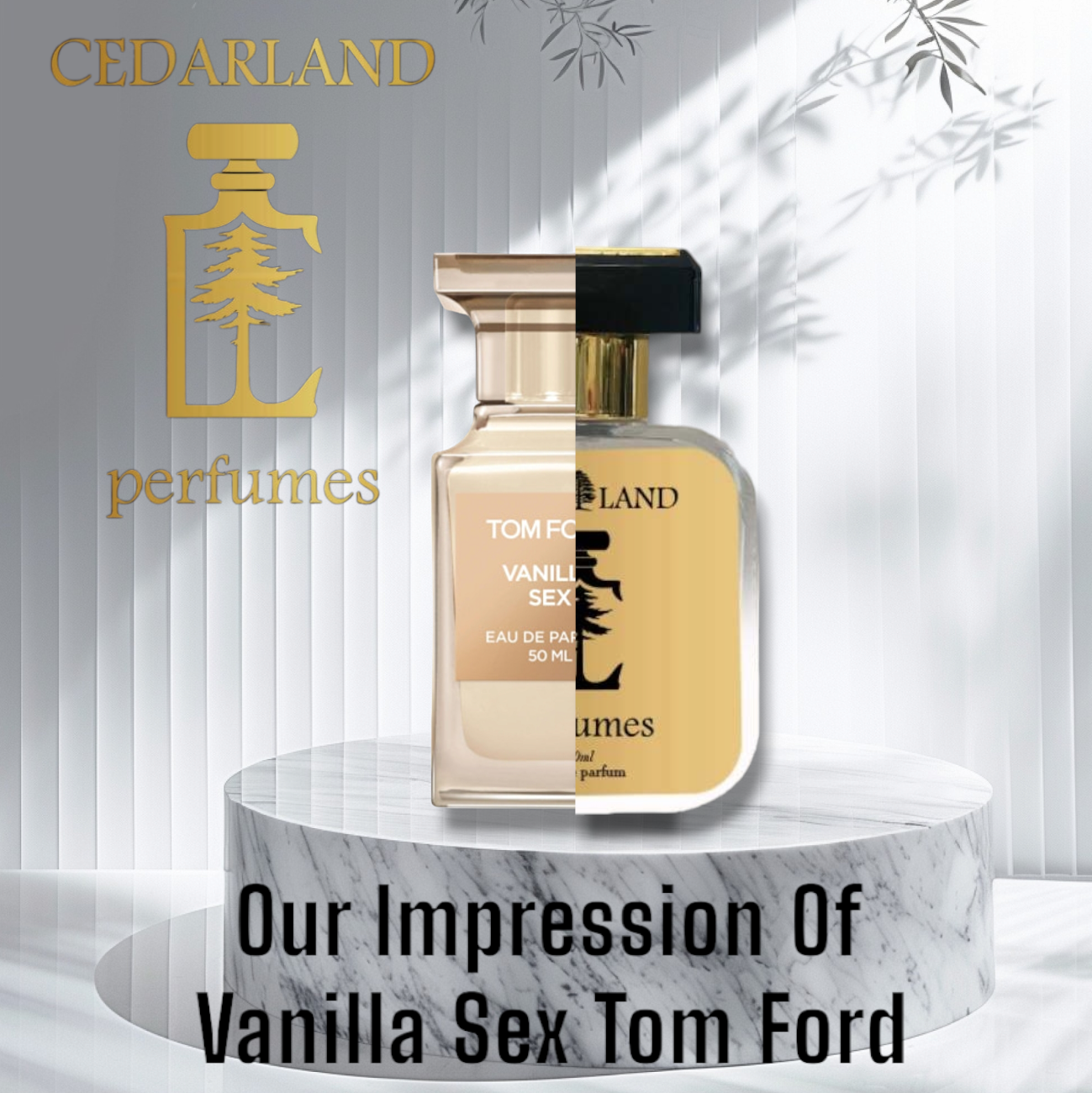 Our impression of Vanilla sex by Tom Ford 10 ml