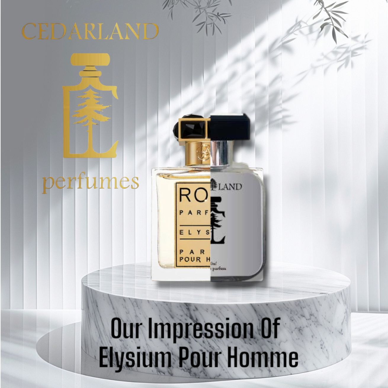 Our impression of Elysium Parfum by ROJA 10 ml