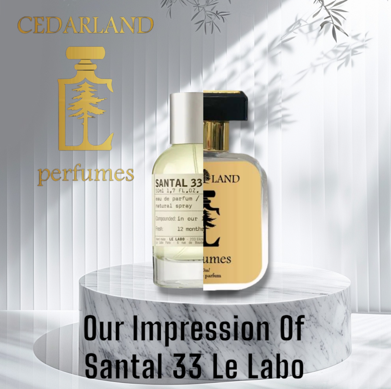 Our impression of Santal 33 by Le Labo 10 ml