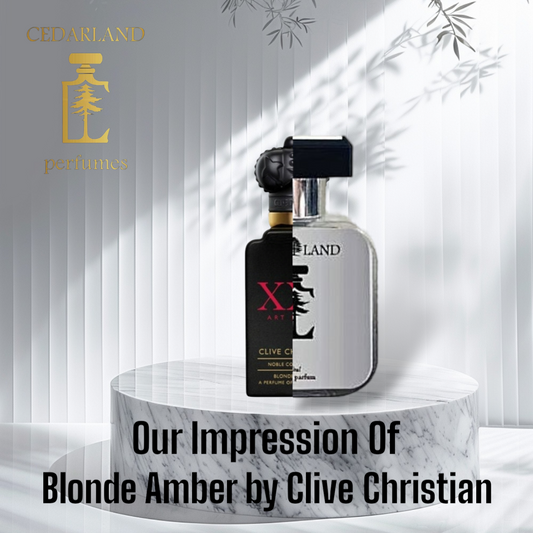 Our impression of Blonde Amber by Clive Christian